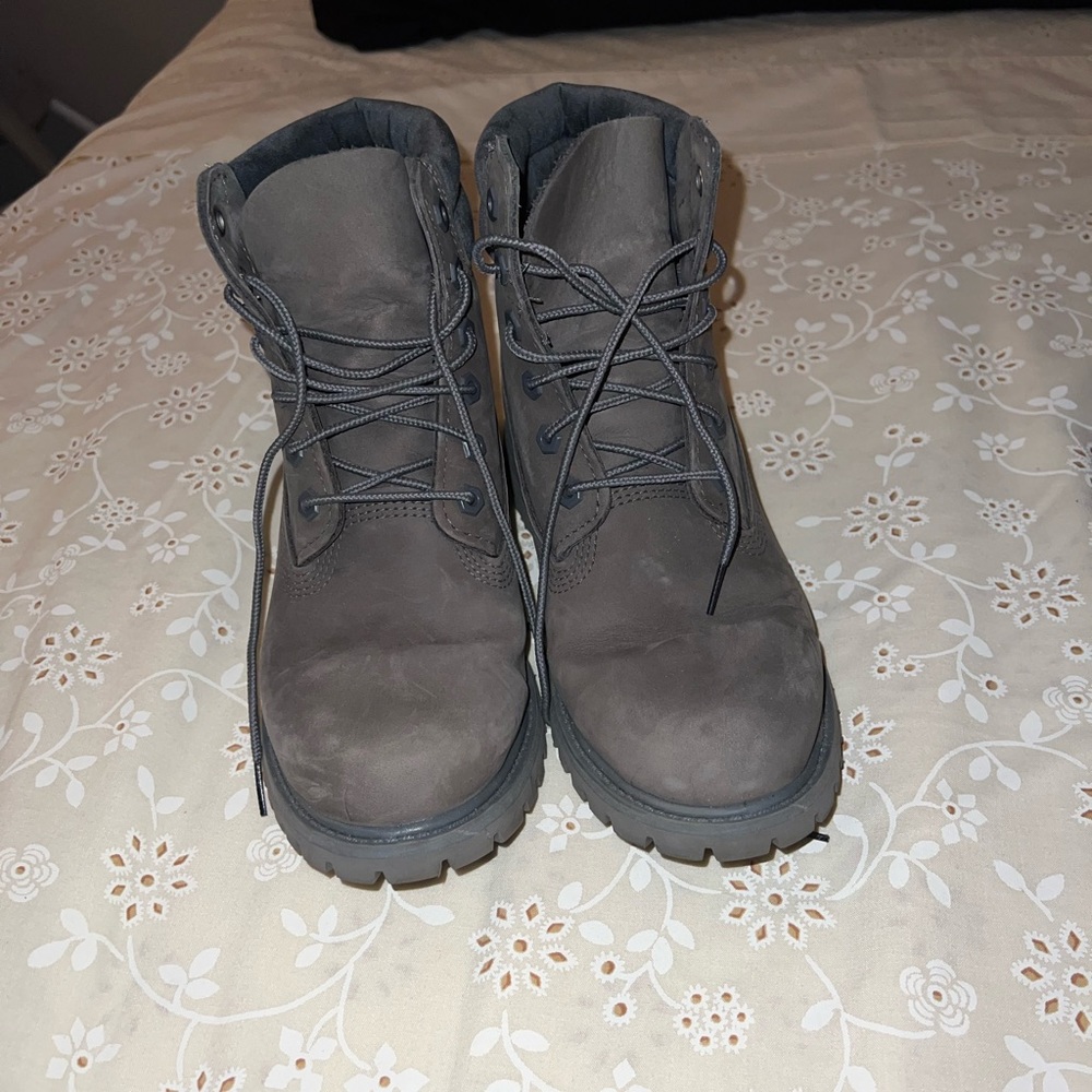 grey timberland boots